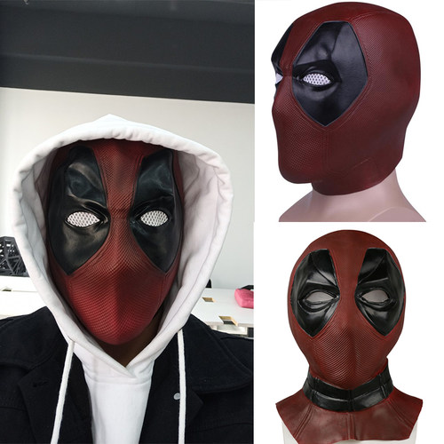 漫威死侍2Deadpool头盔影视周边面具万圣节表演面罩cosplay头套