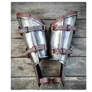 欧洲中世纪复古拼色铆钉皮带扣护手护腕cosplay装扮摄影道具手甲