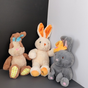 明仁之家小能兔子泰迪能布娃娃毛绒玩具公仔安抚儿童睡觉抱抱熊礼