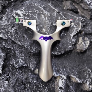 9025合金重炮蝙蝠二代手感王儿童成年人专用大威力户外弓夹片弹弓