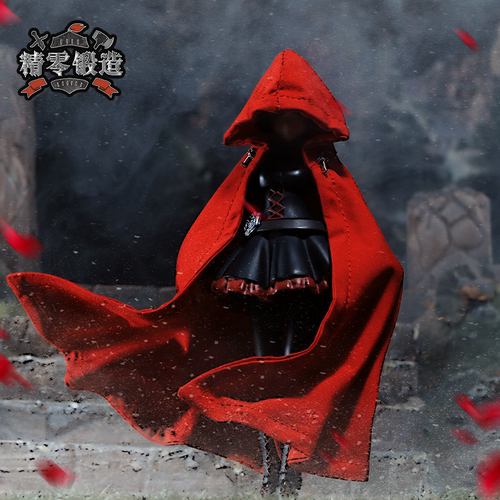 【定金】figma RWBY四色战记冰雪帝国Ruby Rose披风套装
