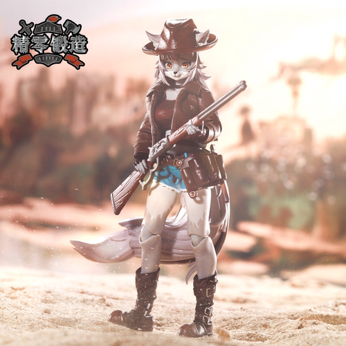 【精零锻造 现】LADOTOYS魔法大陆莉娅西部1/12 牛仔皮衣 配件