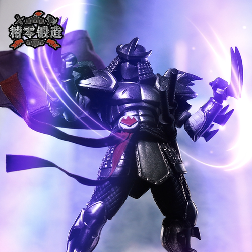 【精零锻造 现】JOYTOY暗源 1/18忍者神龟施瑞德可动兵人手办披风