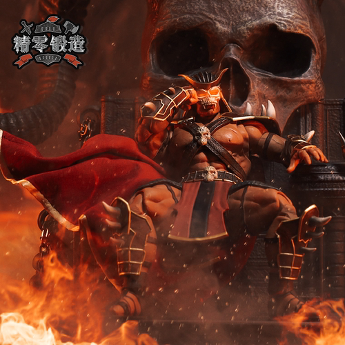 【绝版秒杀】StormToys 真人快打 绍康 可动人偶 6寸DIY披风