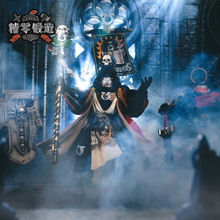 【精零锻造 现货】暗源战锤40K极限战士首席智库狄格里斯人偶披风
