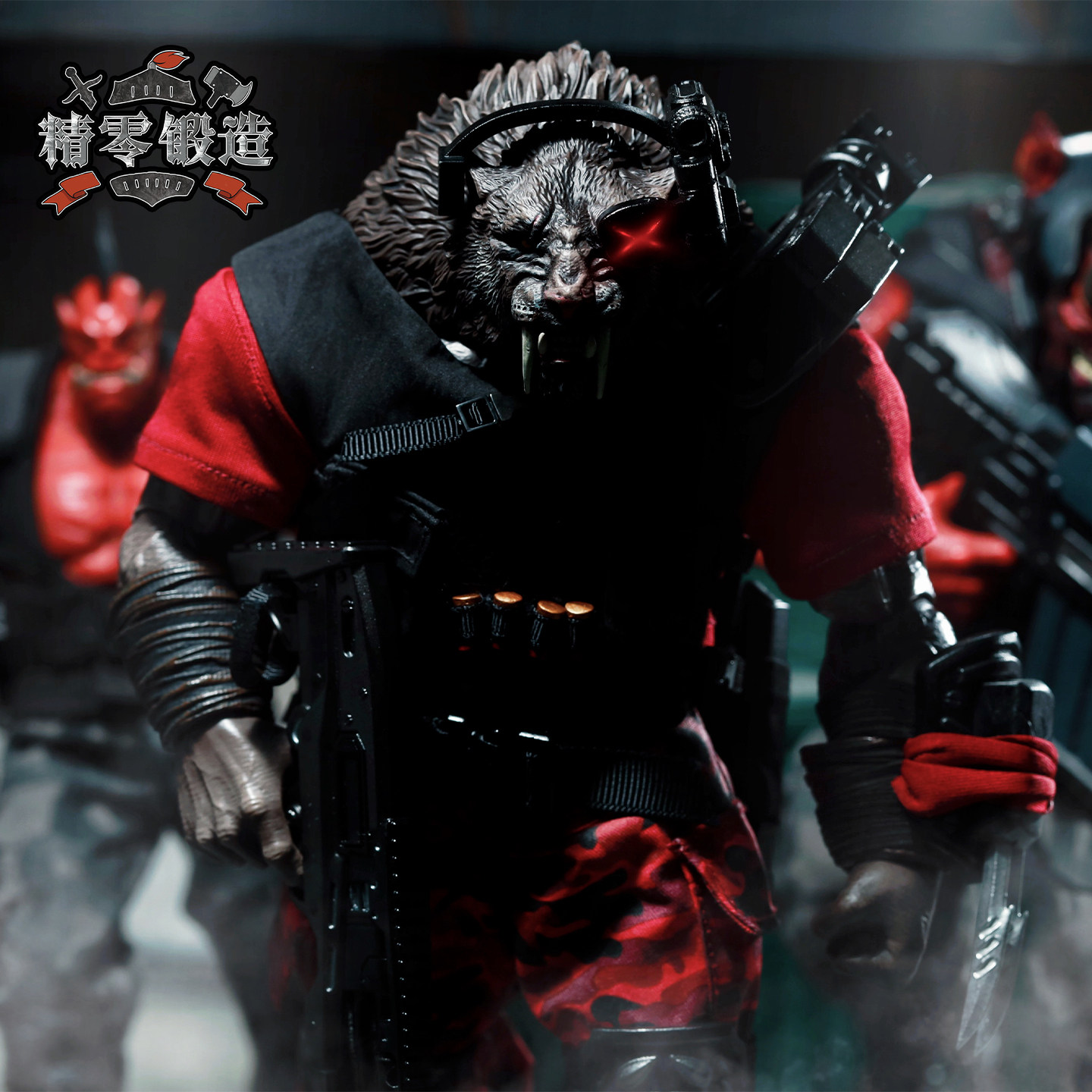 【精零锻造 预】XesRay 角斗士 荣耀之战 火线兄弟 可动人偶 布衣