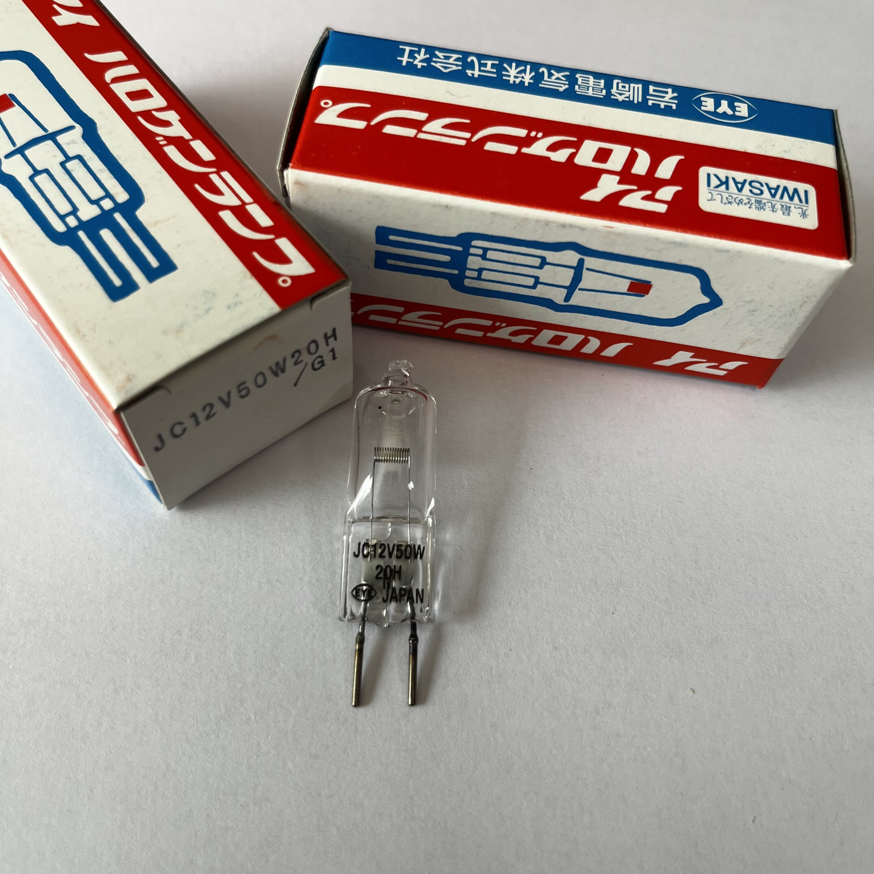 日本岩崎 EYE JC 12V50W20H/G1 Japan卤素灯泡 显微镜投影仪灯泡