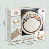 宏星儿童早教益智音乐智趣拍拍鼓0 3岁宝宝手拍鼓婴儿玩具男女孩