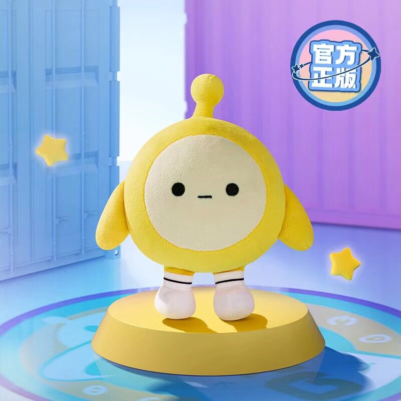 跳跳乐毛绒公仔蛋黄儿童Q弹唱歌跳舞早教益智玩具男女过家家亲子