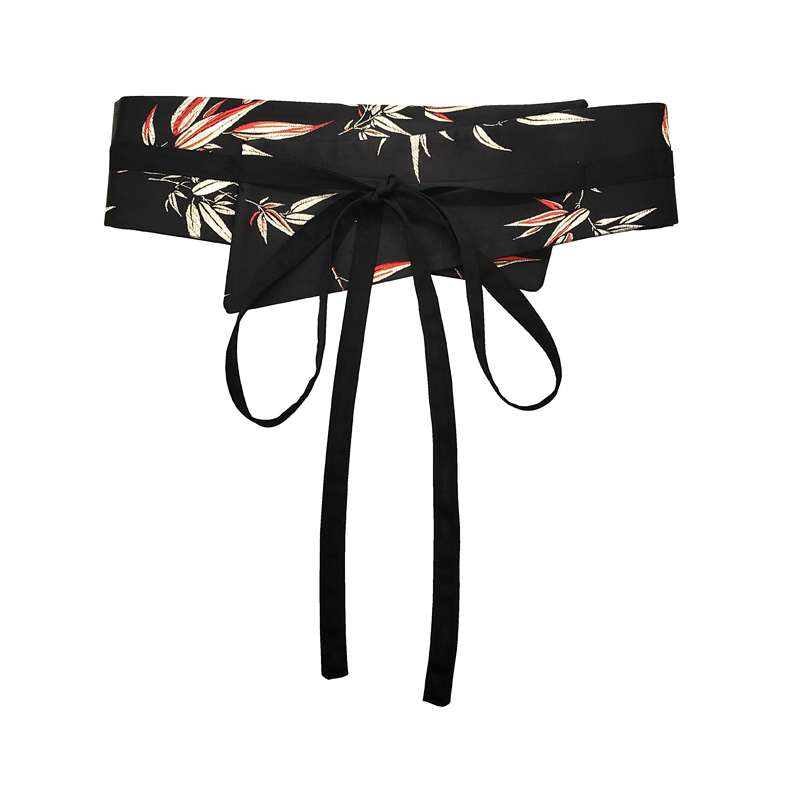 中性织锦缎中国风腰封