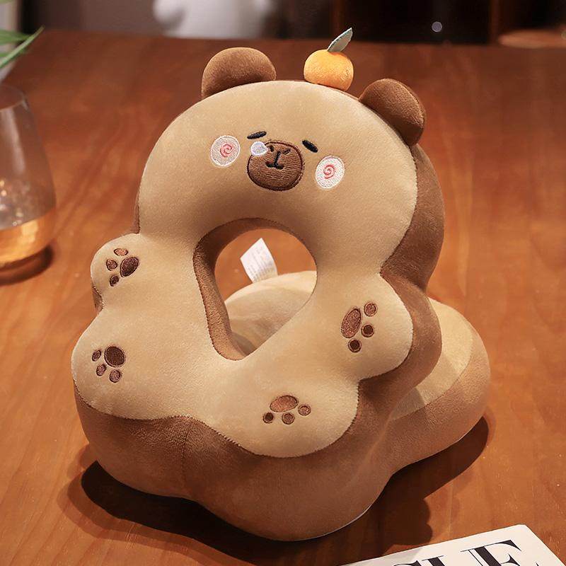 卡皮巴拉水豚午睡枕趴睡枕办公室午休抱枕小学生儿童枕头睡觉靠垫,居家布艺,靠垫/抱枕,淘宝优惠券,粉丝福利购,淘宝优惠卷