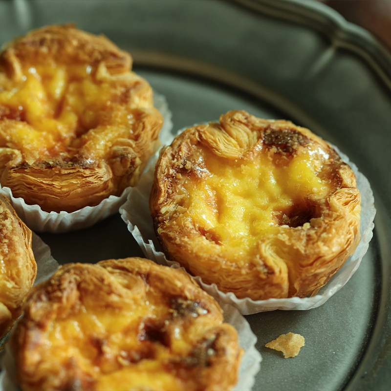 悟空家焦糖可颂蛋挞黄油挞柔嫩酥脆加热食下午茶点心甜点西式糕点