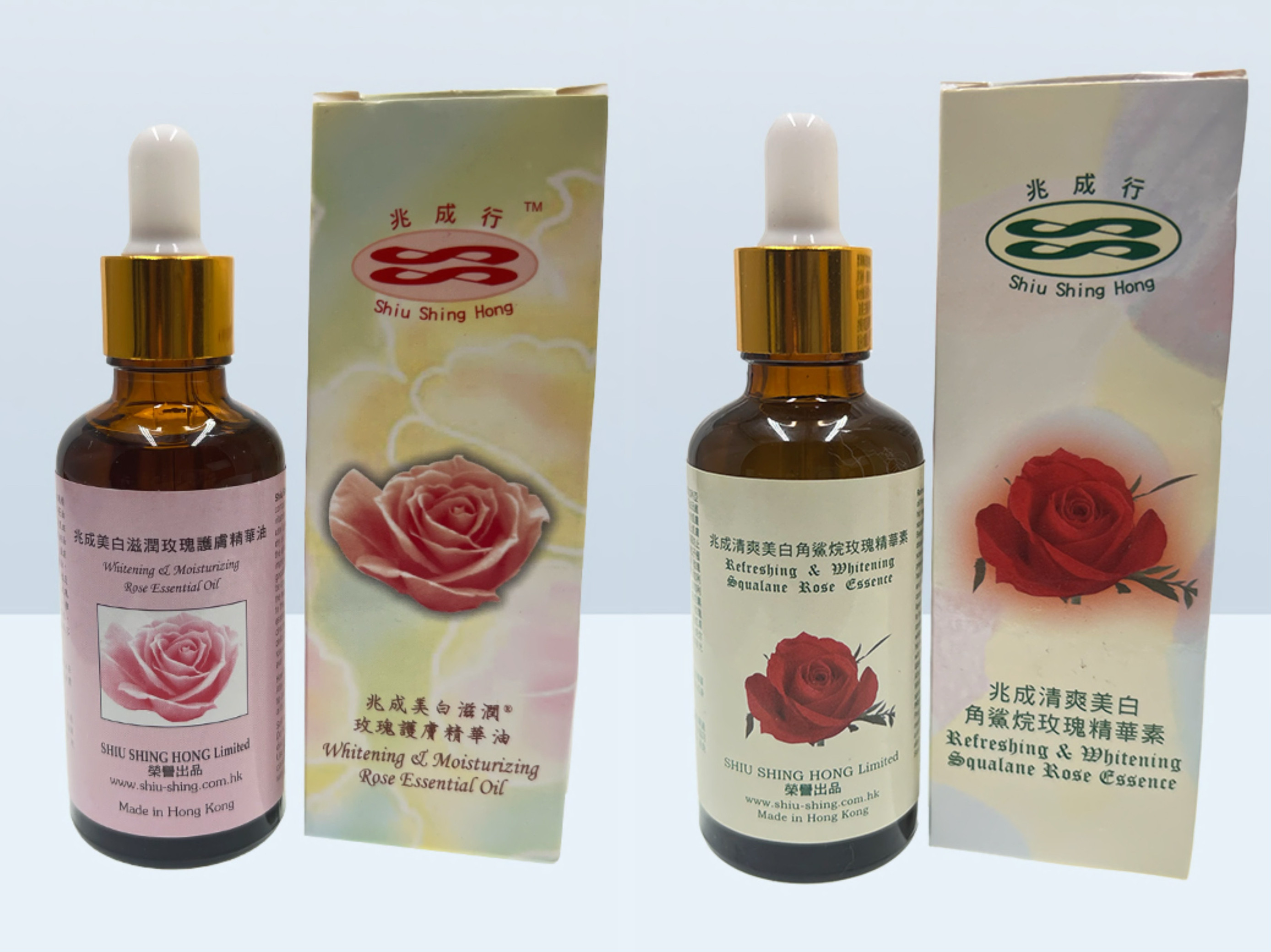 香港兆成行玫瑰护肤精华油美白滋润面部护理保湿提亮修护50ml包邮