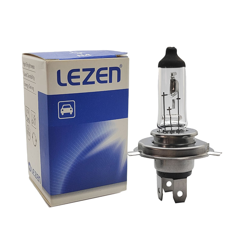 佛山雷正卤素摩托车三爪H4前大灯