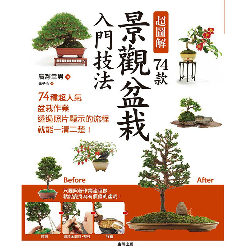超图解74款景观盆栽入门技法