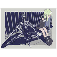 In stock, original Japanese P station artist KIE Mochizuki's personal art collection Mochizuki け け art collection Renjian よ qiang yu であれ cartoon character, anime, manga, art art album, copy art book, illustration collection, bestseller thumbnail 3