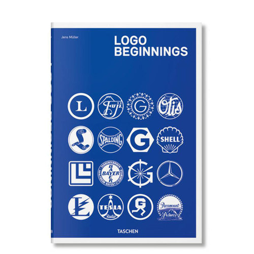 现货 英文原版  Logo Beginnings 商标起源 经典现代商标作品集 历史传统商标图案图形设计平面设计 TASCHEN大开本进口精装