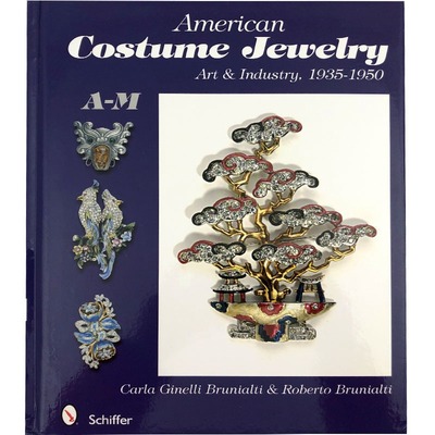 现货 英文原版 American Costume Jewelry Art Industry1935-1950 A-M复古珠宝