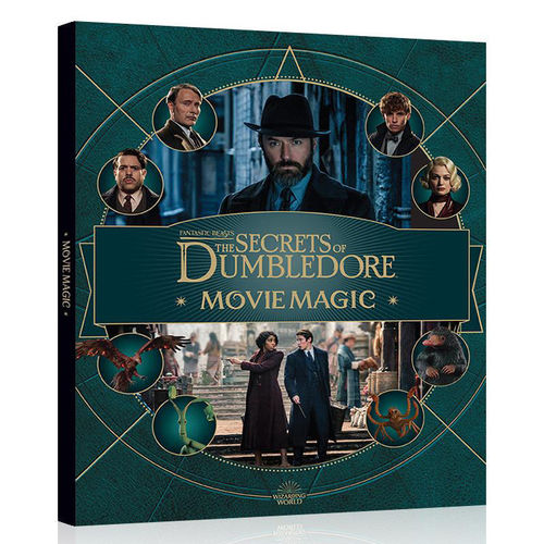 现货 英文原版 电影艺术设定集 神奇动物在哪里3 邓布利多之谜 Fantastic Beasts The Secrets of Dumbledore Movie Magic - 封面