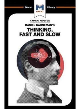 现货 思考，快与慢（MACAT解读系列）英文原版 Daniel Kahneman's Thinking, Fast and Slow