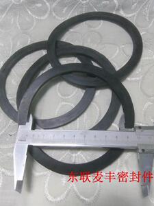 。胶垫内径100*外径120*1/2/3/4/6MM橡胶垫 密封垫 法兰 管道密封