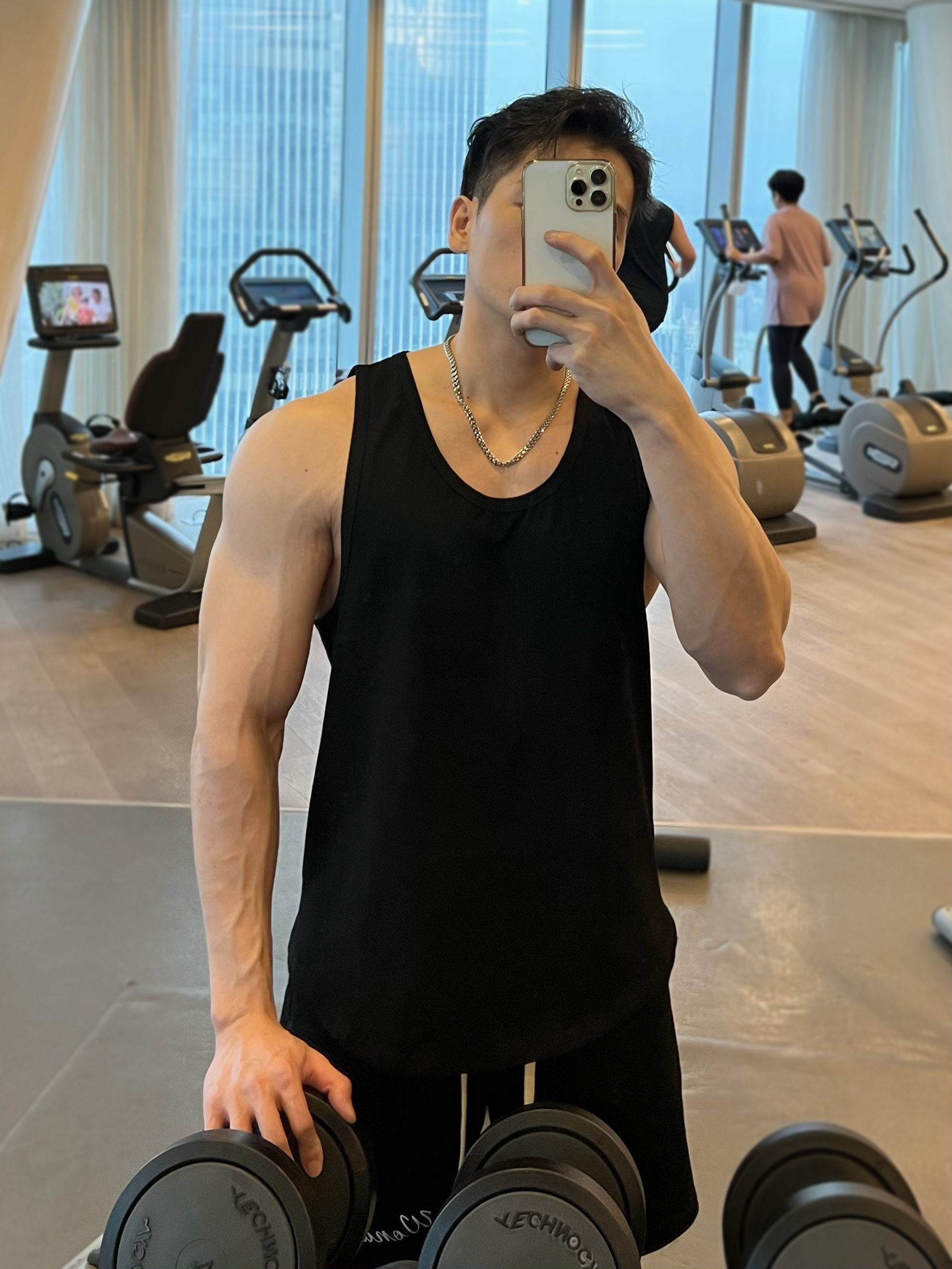 FITNESS VEST MENS SUMMER TRAINING LOOSE BASKETBALL RUNNING YOGA MUSCLE AMERICAN STRETCH TIDE SPORTSWEAR TOP