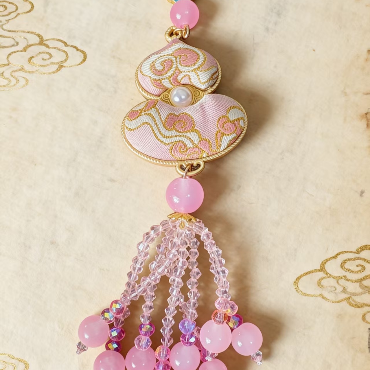 手机挂饰包挂宋锦成品钥匙扣