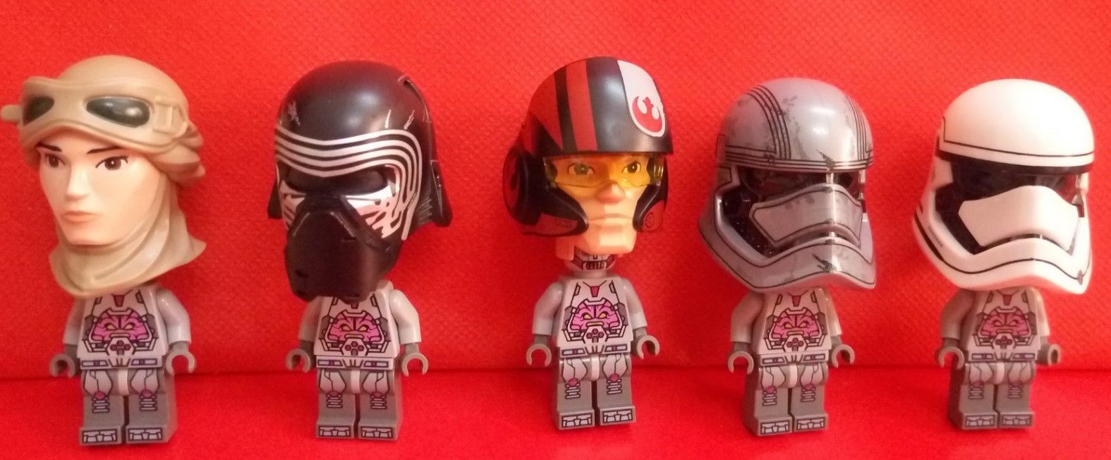 lego乐高零件配件人仔大头盔（不含人仔） 星球大战 白兵 暴风兵