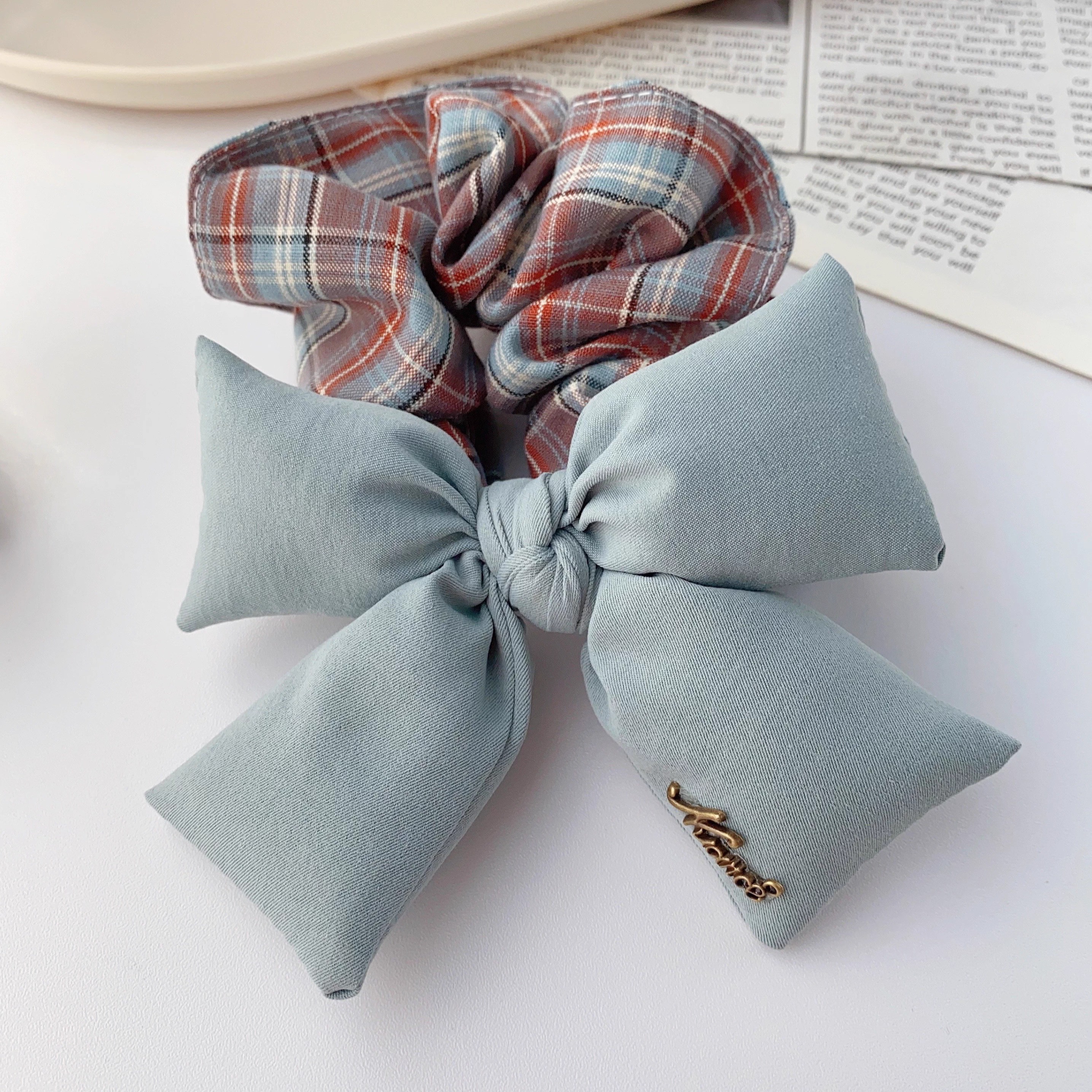 立体蝴蝶结发圈发绳扎发圈