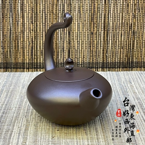 Lu Yu Tea Art Tea Set Home Purple Sand Pot, Purple Mud, Beam of the Phoenix пришел в чайник Lu Yu Memoryorative Pot 160cc