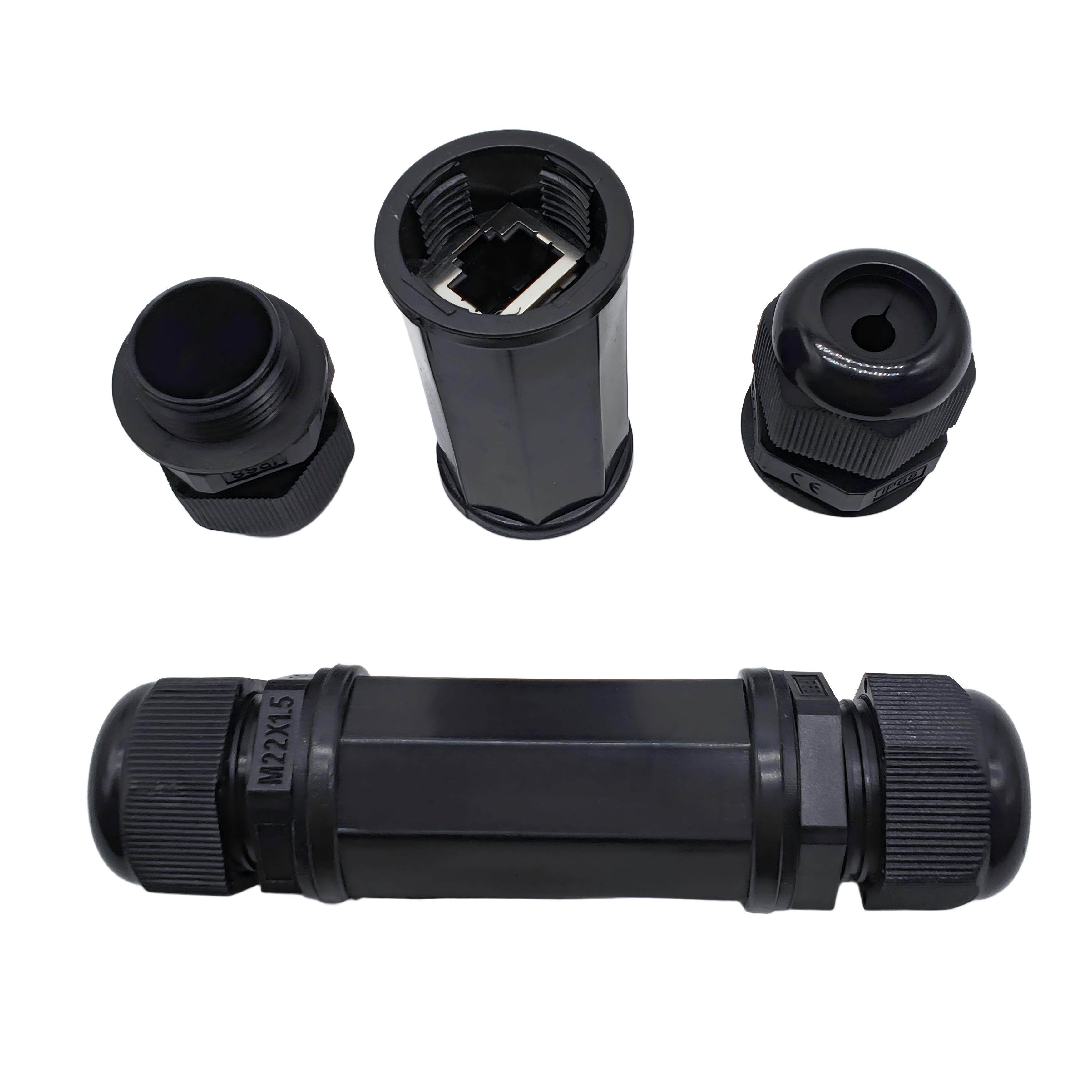 RJ45直通室内外网络线POE监控延长防雷防水连接器 以太网口对接头,电子元器件市场,外设配件,淘宝优惠券,粉丝福利购,淘宝优惠卷