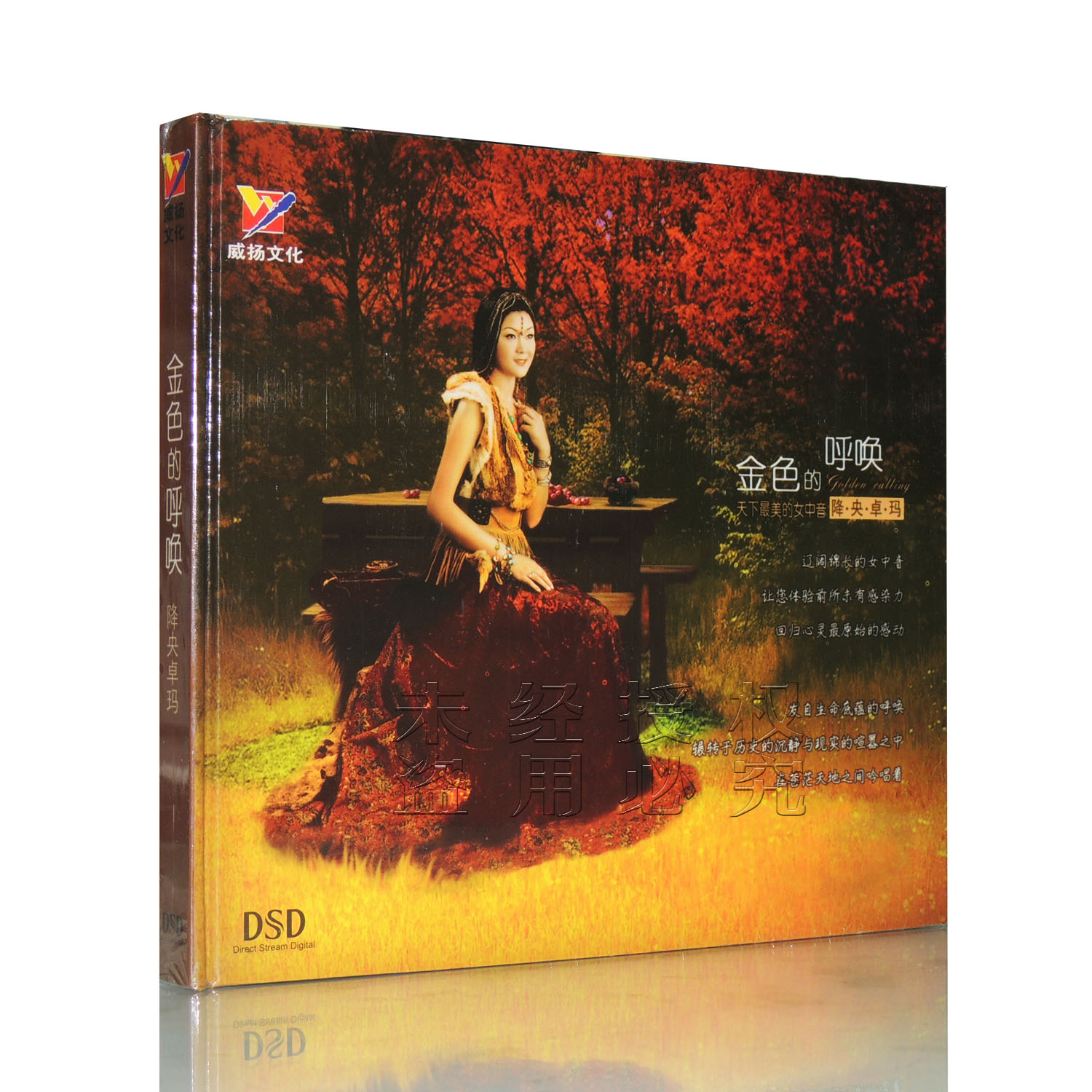降央卓玛专辑 金色的呼唤 草原歌曲发烧碟片汽车载CD光盘正版唱片