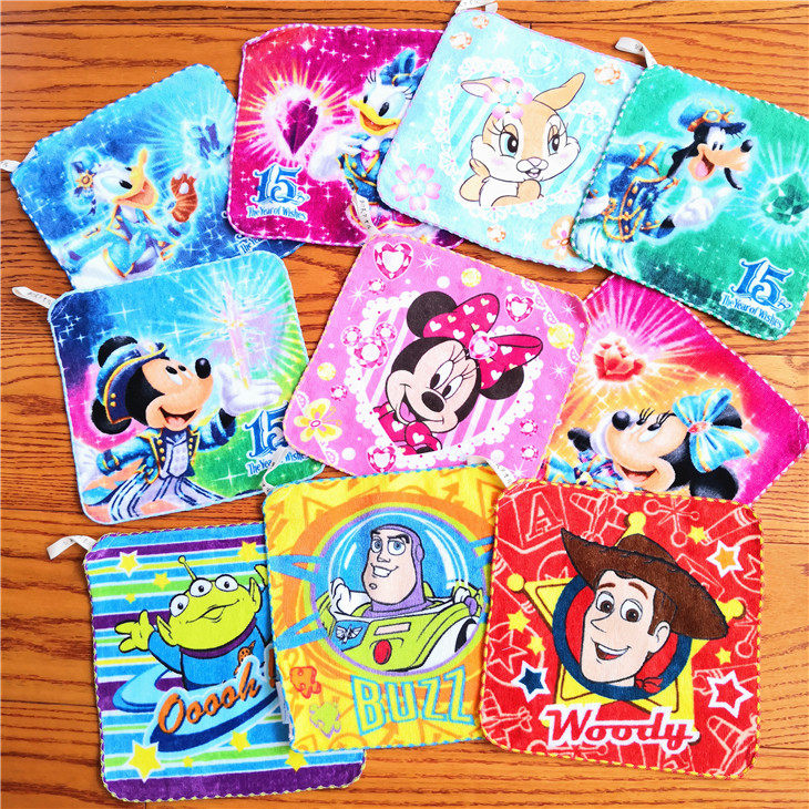Export to Japan Towel Disto Cotton Cartoon 25*25 Hanging towels kindergarten Small square Handkerchiefin the Home Daily , Towel/Bath towel/Bathrobes , Towel/Handkerchief  category - from Buy2taobao.com to provide professional Taobao agent buy service