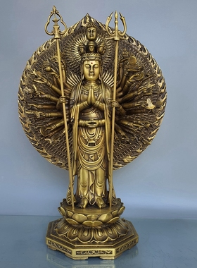 寺院佛堂黄铜工艺精致