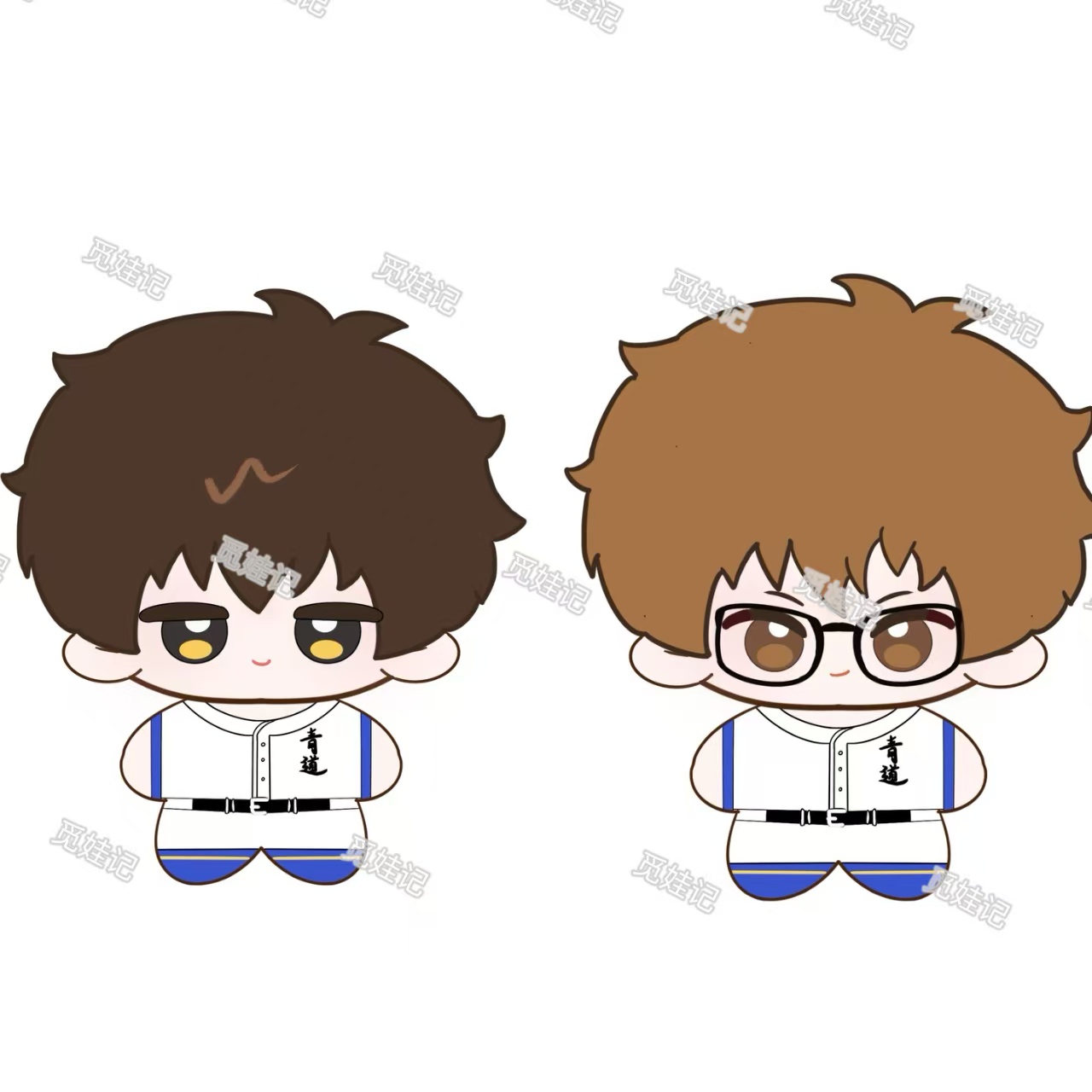 原创钻石王牌同人周边娃娃