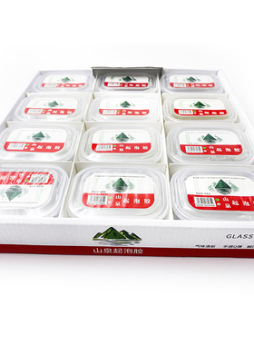 新款12入娃哈哈起泡胶透明玻璃泥解压无毒不粘水晶泥儿童玩具好卖