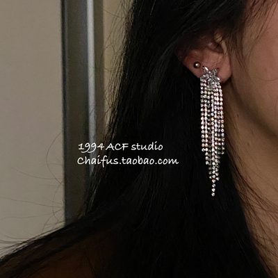 日韩甜美花朵锆石精致耳钉