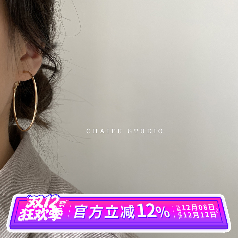 百搭耳环耳圈优雅INS风极简