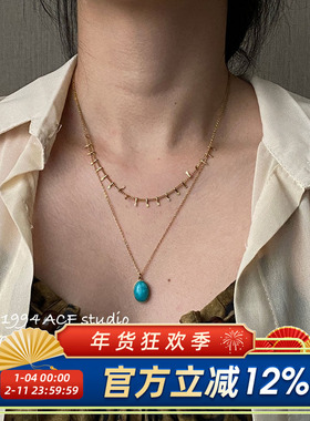 ins风简约日常佩戴钛钢项链