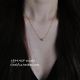 柴夫工作室 港风复古不规则扭结项链简约清冷感百搭小众细链 X481