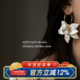 法式 柴夫工作室 R603 复古超仙兰花气质耳环简约设计感小众耳钉