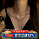 柴夫工作室 X455 韩系甜酷流苏多层叠戴项链小众多巴胺百搭颈链