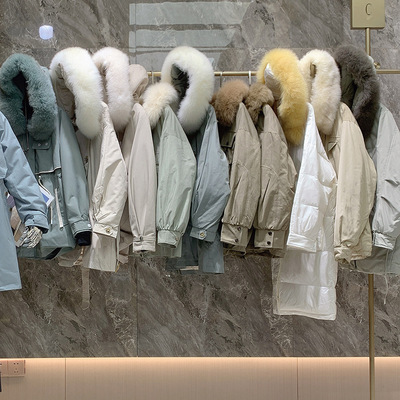 派克羽绒服尾货专柜撤柜