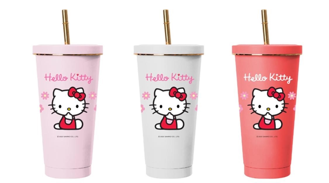 HelloKitty不锈钢卡通吸管杯