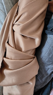 双层小山羊绒驼色1.5门幅750克350一米