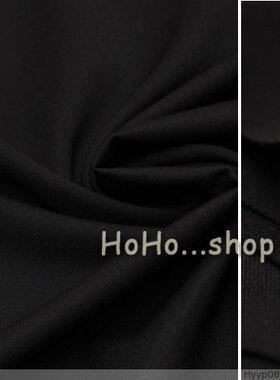 胡胡布店/超好裤料/日本制/精纺羊毛/垂感级好黑色/155CM/55元/米