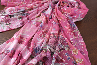 胡胡布店柔软烂花绡中国风1.14米宽55元 一米