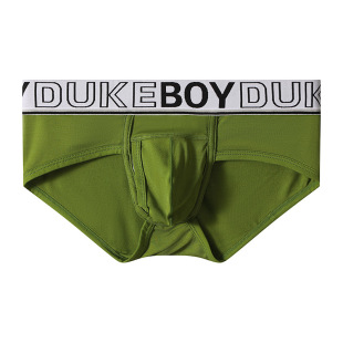 新款侧开口男士内裤枪弹分离式薄款舒适性感柔软U凸大囊袋三角裤