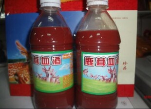 包邮 500克 高纯度强身健体 吉林梅花鹿鹿茸血酒