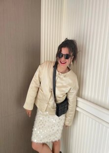 棉袄 里外桑蚕丝珍珠光泽新中式 白夜森林 不退不换